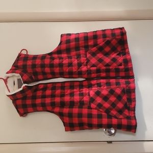 Plaid vest
